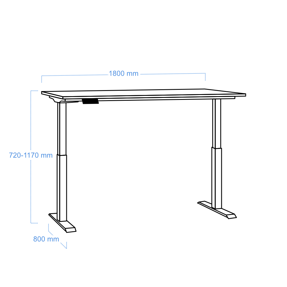 DESK PRO 180/80 UP