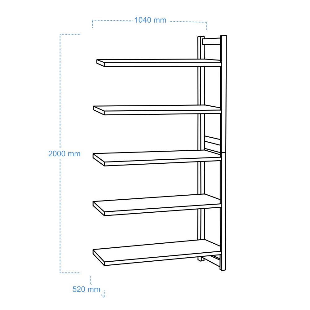 RACK 2000/500 EXTR