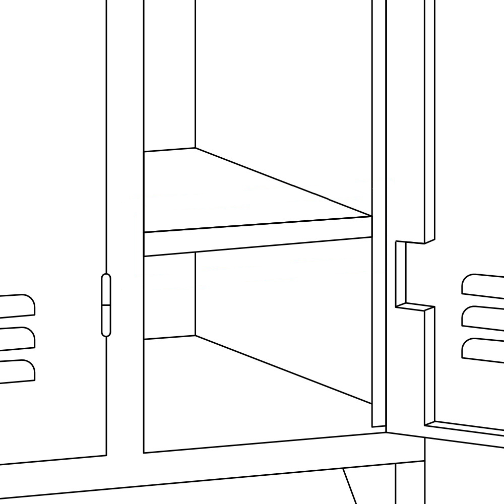 Plusz polc szett, SHELF KIT / PR 3/9